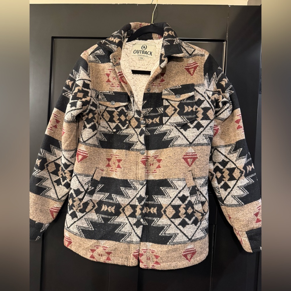 Outback Aztec Pattern Jacket - image 1